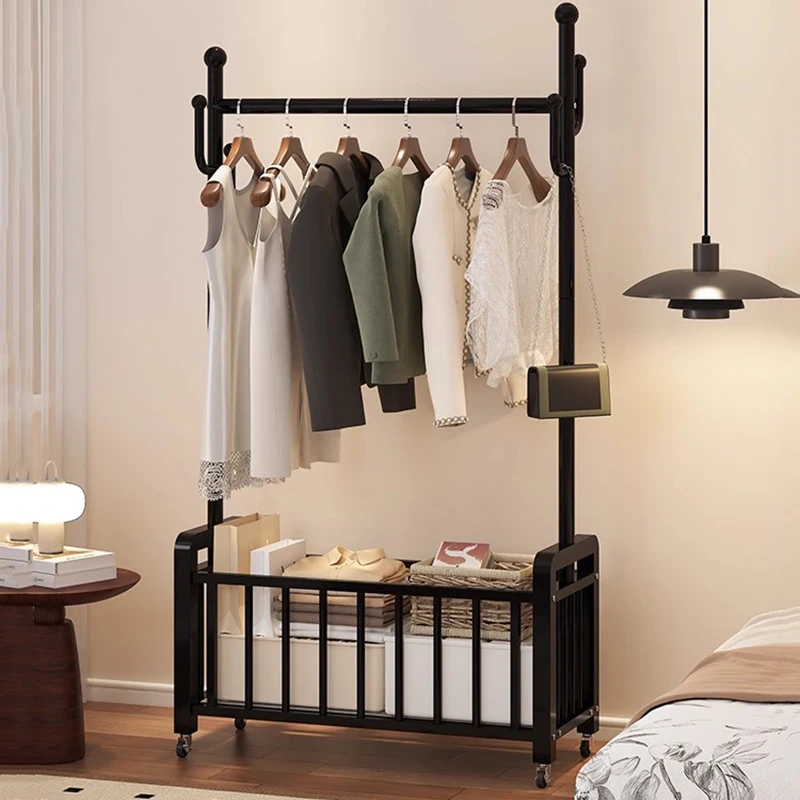 Headboards Floor Coat Racks Metal Display Clothes Storage Coat Racks Standing Luxury Minimalist Porte Manteau Salon Furniture
