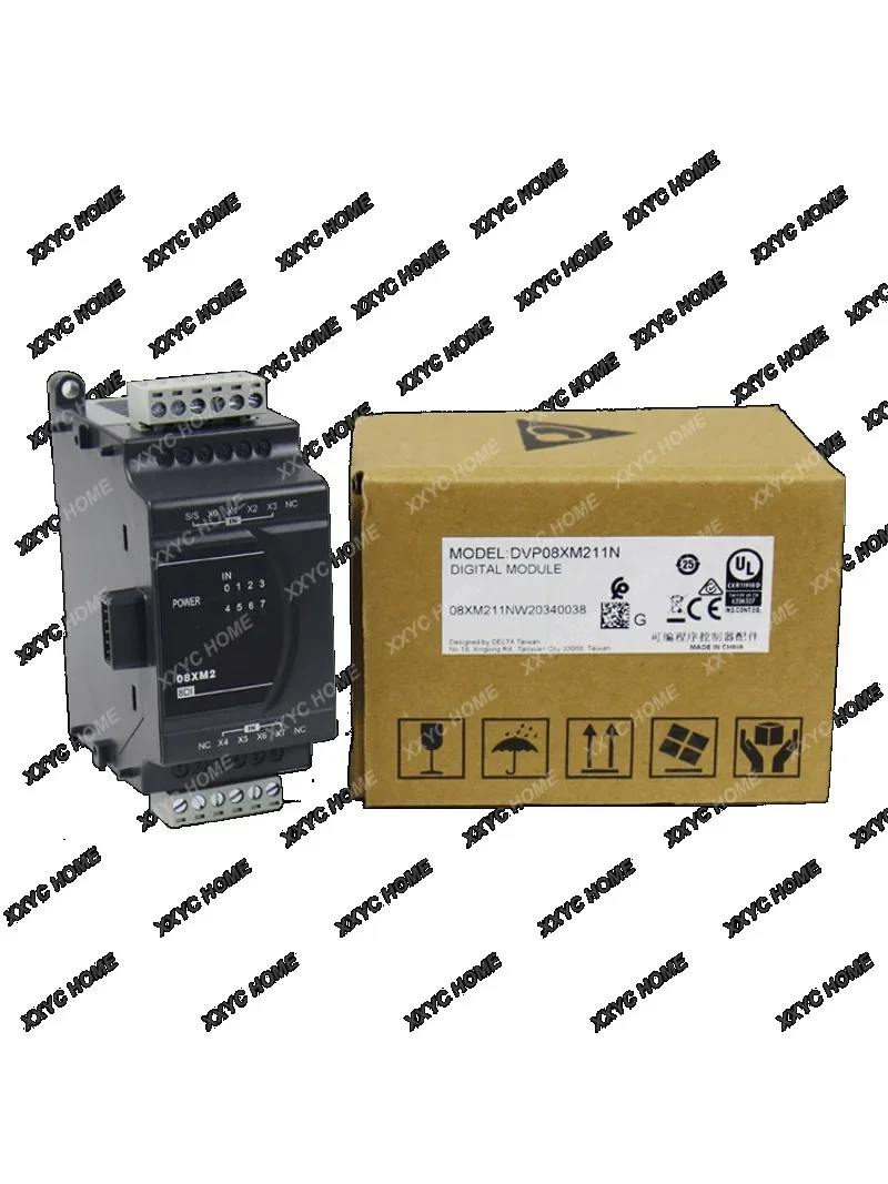 Delta 100% asli PLC 60-point host 36DI/24DO (NPN/relay/24Vdc/0.5A) 2-way 100K input/output 20K input/output AC PLC