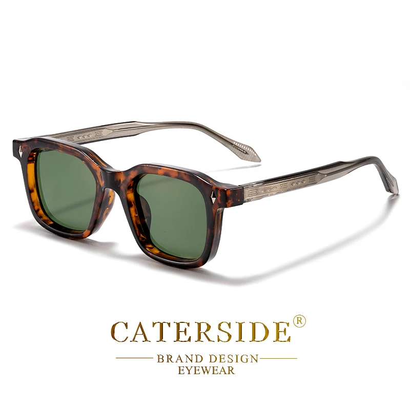 CATERSIDE Mode Einfache Männer Sonnenbrille Hohe Qualität Marke Design Sonnenbrille Frauen Party Im Freien Urlaub Reise Brillen – Detail 16