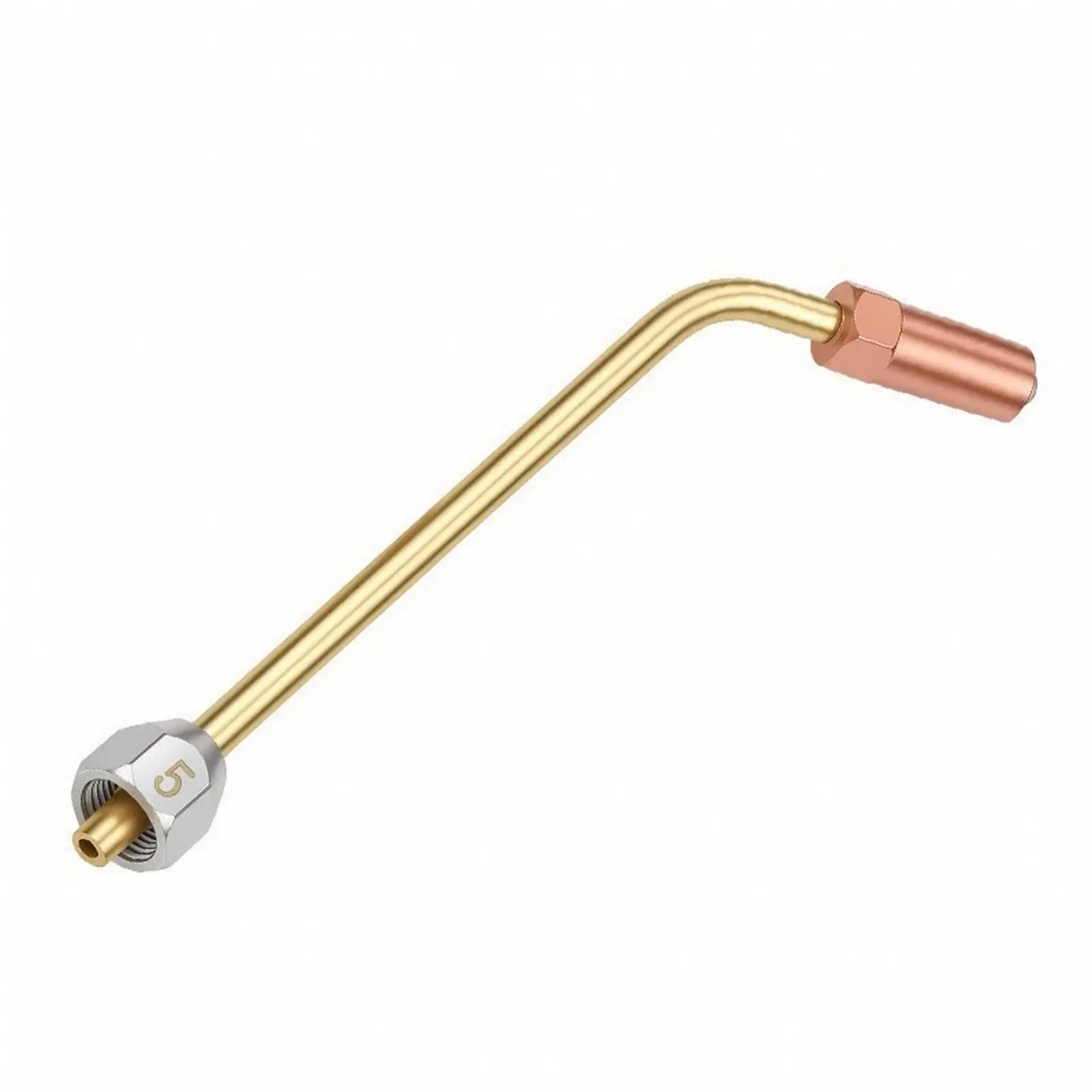 Small Welding Torch Tip Copper Size 5 for Detailed Brazing Jewelry Making Replacement Part