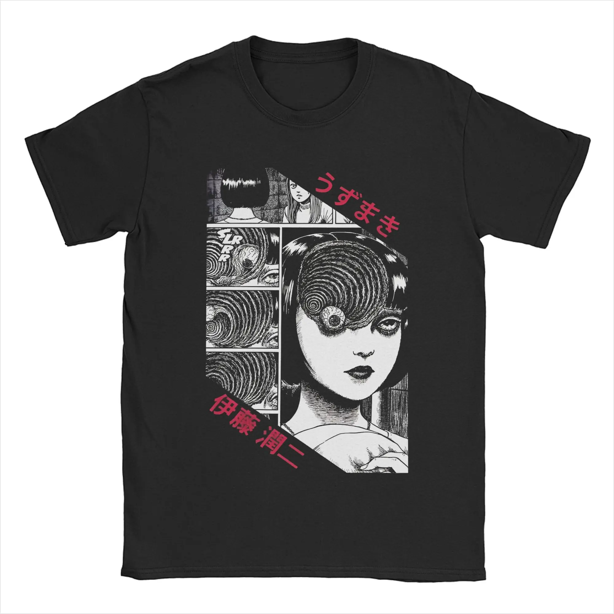 New Arrival Tomie T Shirt for Men Women Horror Mange Junjis-Itos 100% Cotton T-shirts Short Sleeve Clothing