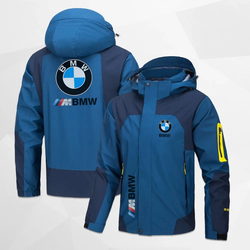 2024 BMW men\'s and women\'s motorcycle, bicycle, racing waterproof clothing, casual outdoor sports mountaineering clothing