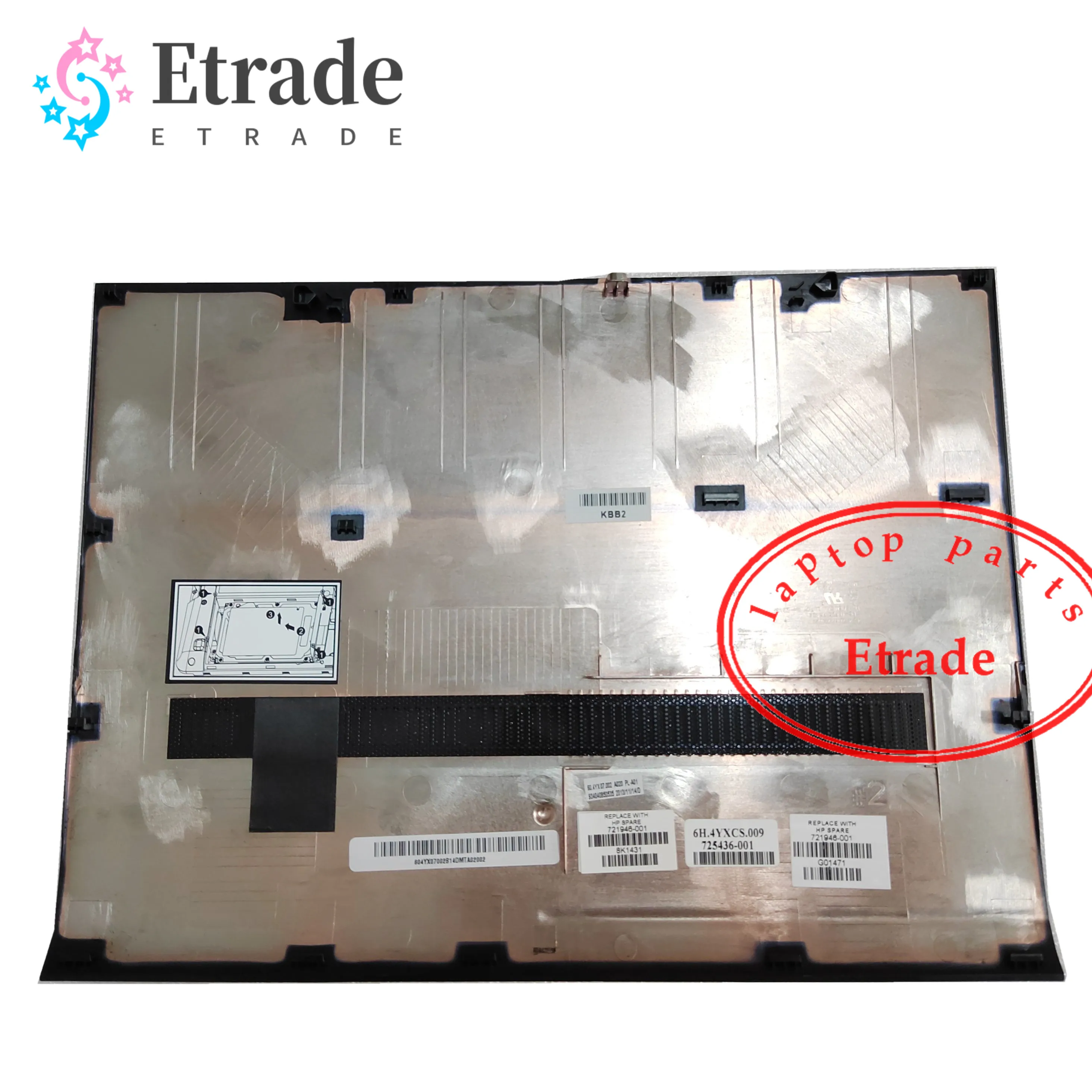 New Original For HP 450 455 G1 /470 G1 Laptop Bottom HDD Hard Drive Door 725436-001 747994-001