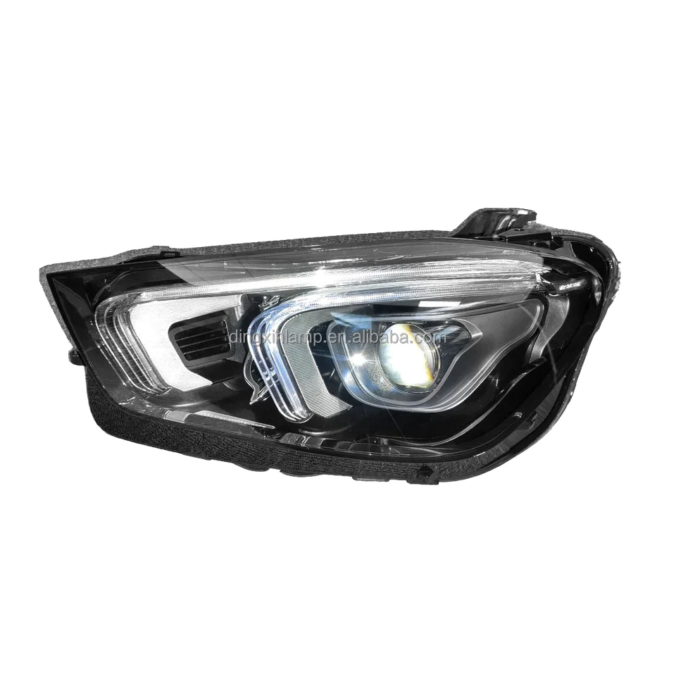 For Automotive lighting system Second-hand Original Used Original Headlight for Mercedes Benz GLE Lighting W167