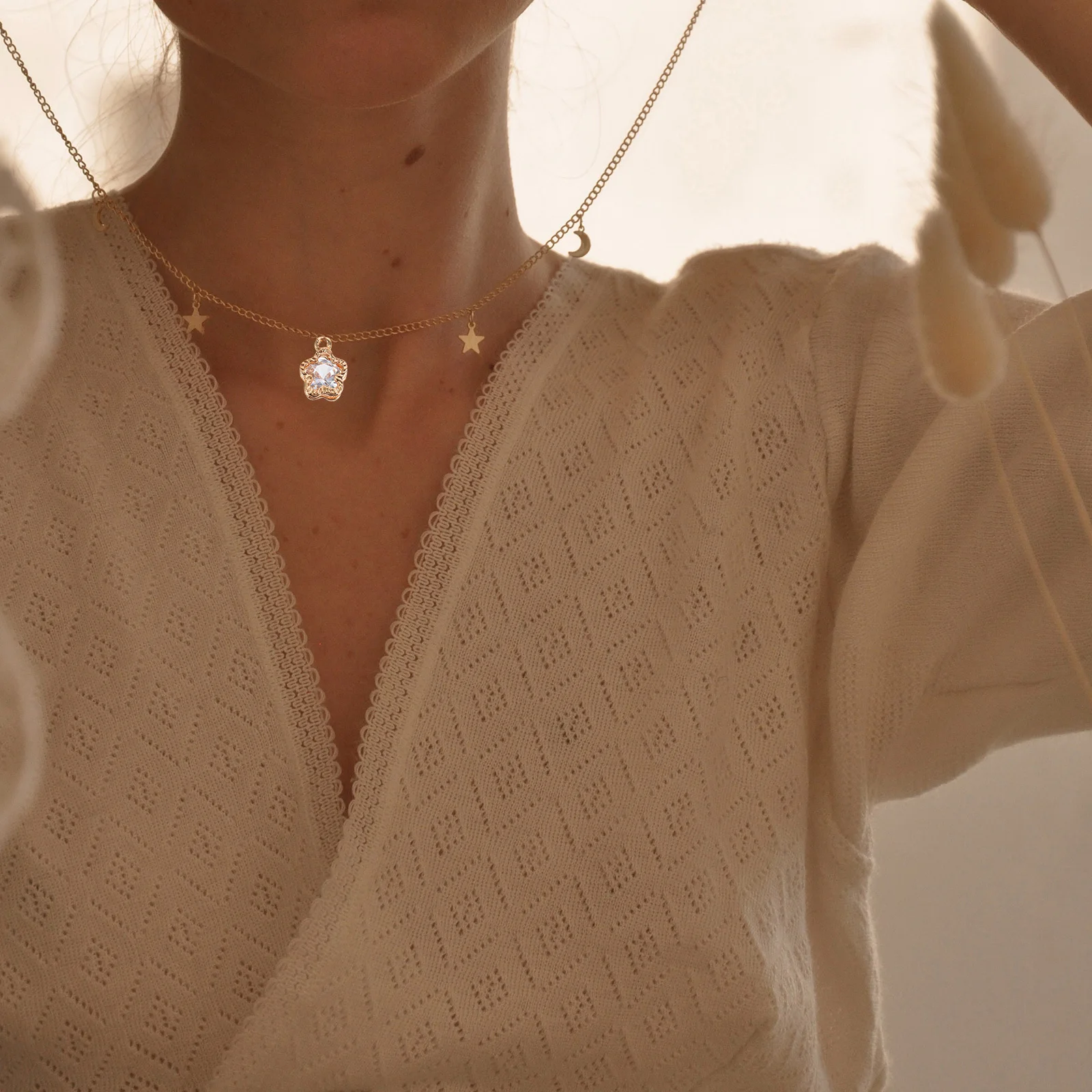 90Pcs Cubic Zircon Alloy Pendants DIY Jewelry Accessories for Necklace Earrings Bracelet Charms Shiny DIY Material