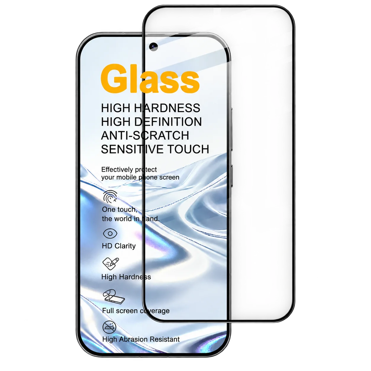 Tempered Glass For Xiaomi 18 Pro Max Support Fingerprint Protector Film Oleophobic Coating FM0003