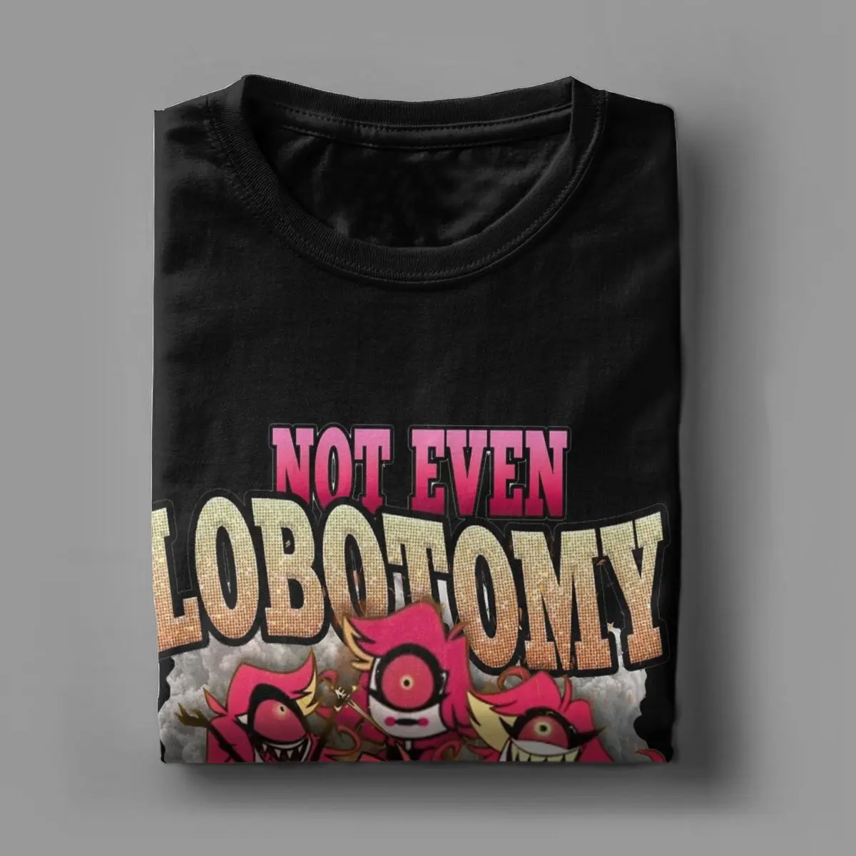 Nowość Hazbin Hotels Niffty t-shirty męskie damskie bawełniane nie nawet Lobotomy Could Fix Me Tees koszula pomysł na prezent ubrania