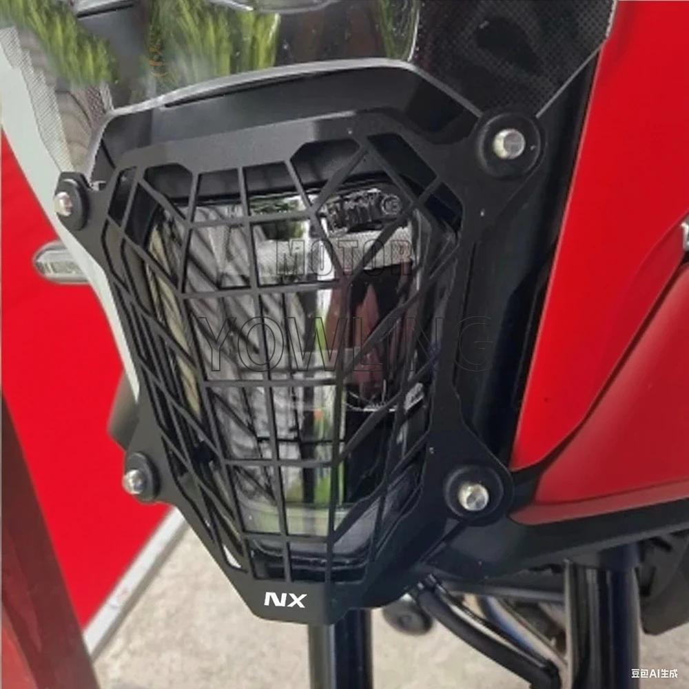

2025 2026 Motorcycle NX500 NX400 Headlight Protector Head Light Protection Grill Guard Cover For Honda NX 500 NX 400 2023 2024