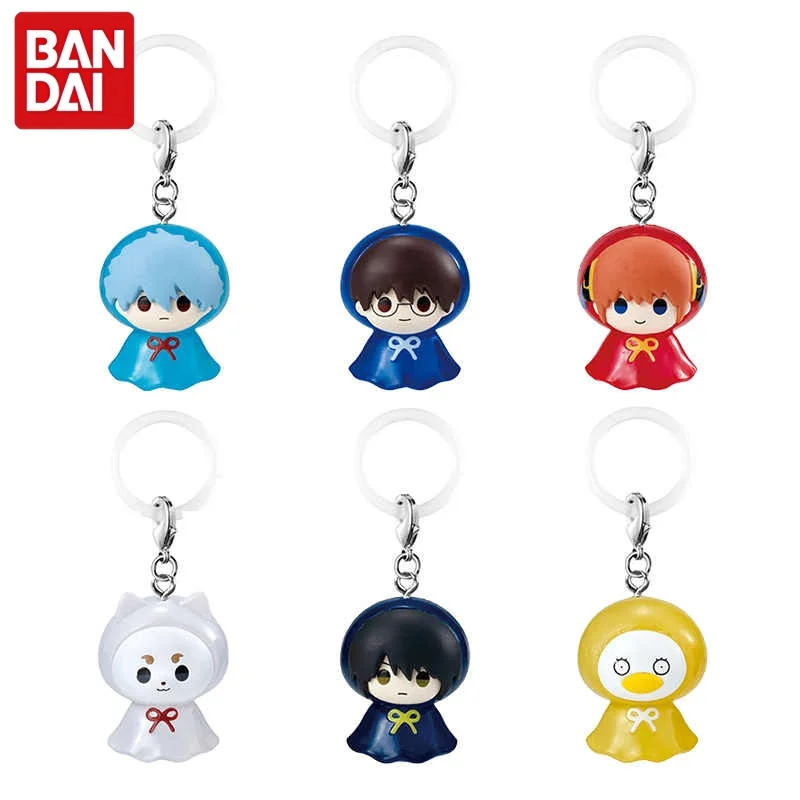 

Bandai Gintama Vol 2 Gashapon Keychain Umbrella Charms Gintoki Sakata Kagura Sadaharu Elizabeth Katsura Kotaro Shinpachi Shimura