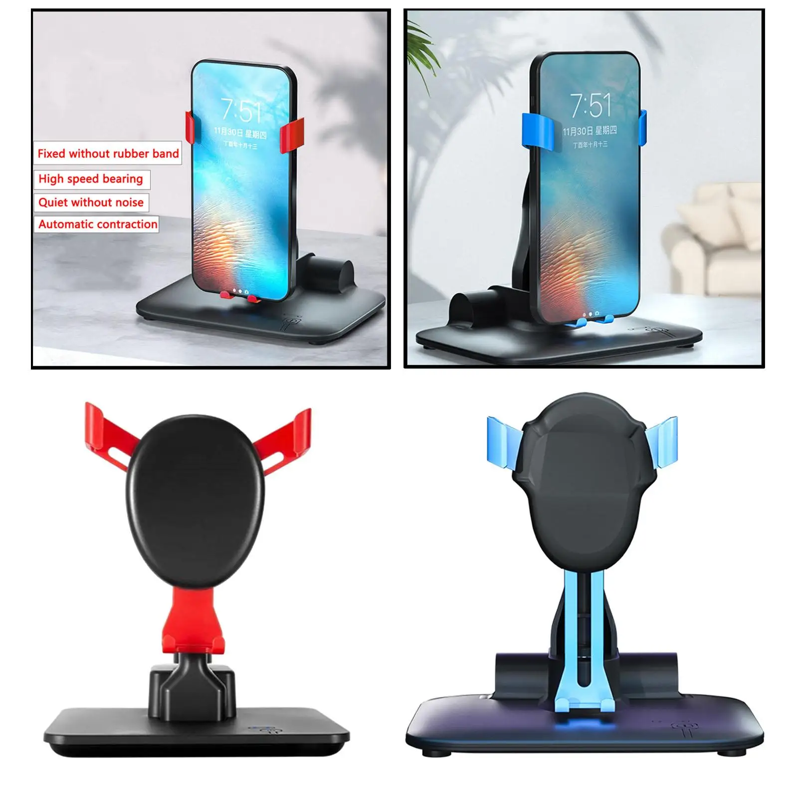 Steps Counter Desk Walking Swing r Quick Earning Phone Stand Holder for Phones