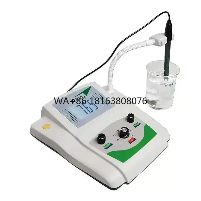 PHS-3C Laboratory Portable Desktop Tester Acidity Meter pH Meter High Accuracy pH Measurement Device