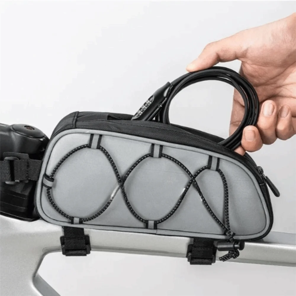 

3-значный кодовый велосипедный замок с паролем, длина 150 см, высокопрочный кодовый велосипедный замок, стальной трос, цинковый сплав