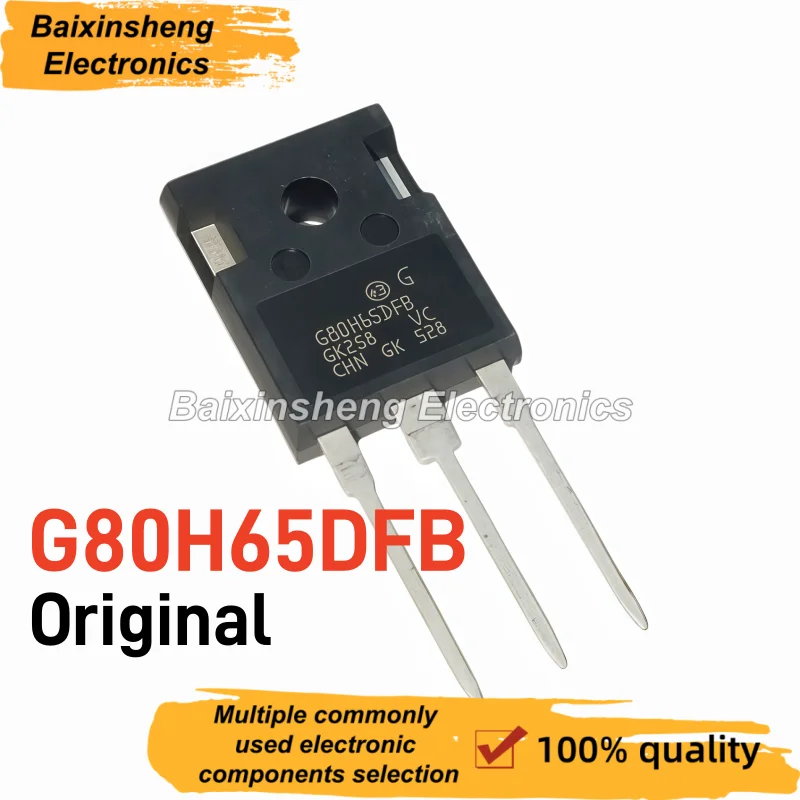 10PCS Original G80H65DFB TO-247 Trench Field Stop IGBT 650V 80A Inverter Welding Machine High Speed Switch Transistor