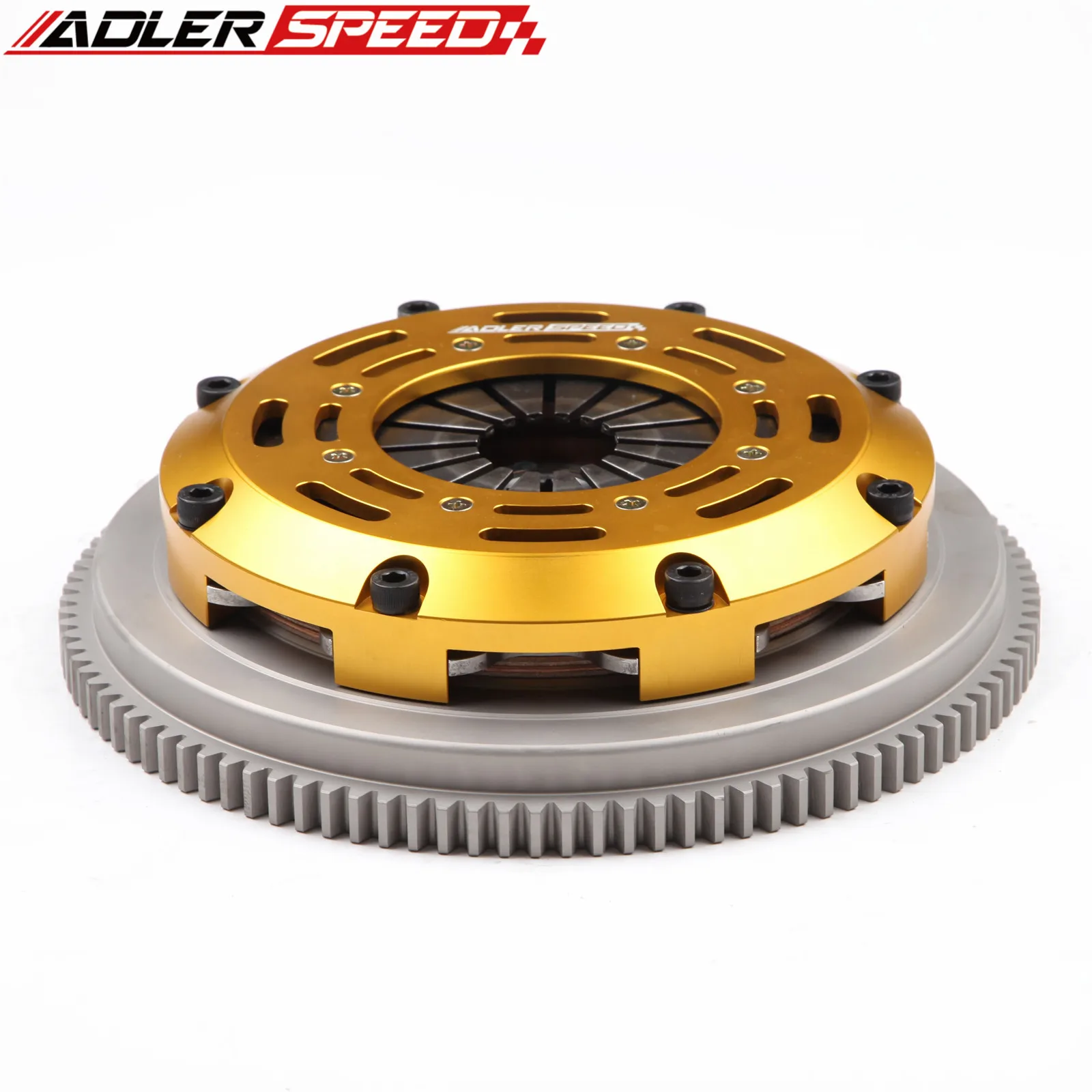 ADLERSPEED Racing Twin Disc Clutch Kit For Chevrolet Prizm/Pontiac Vibe/Toyota Celica GT/Corolla/Matrix/MR-2 Spyder 1ZZ-FE;5-spe