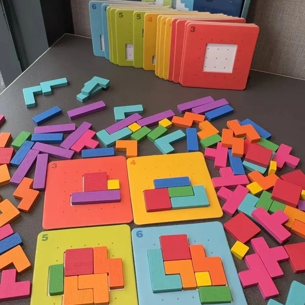 Colorful Puzzle Game Brain Teaser 8