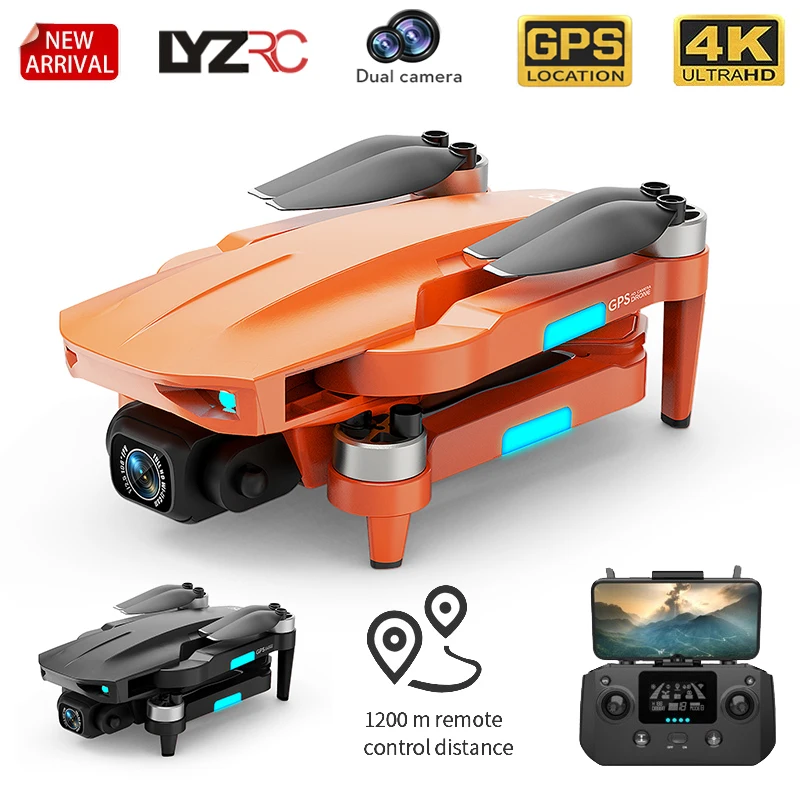 Neue LYZRC L700 Pro Bürstenlosen Motor GPS 5G WIFI FPV 4K HD Professional Camera UAV RC Drone Flugzeug quadcopter 25 min Flugzeit