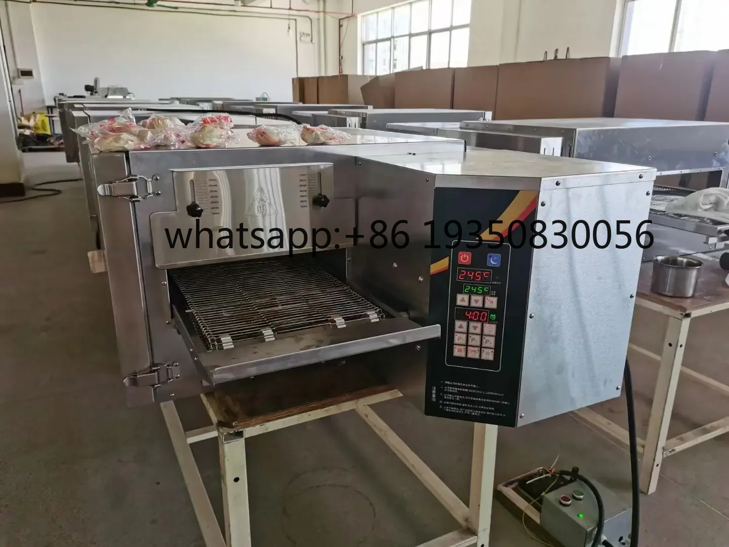 Коммерческая электрическая кон – обзор и цена Pizza Conveyor Oven
