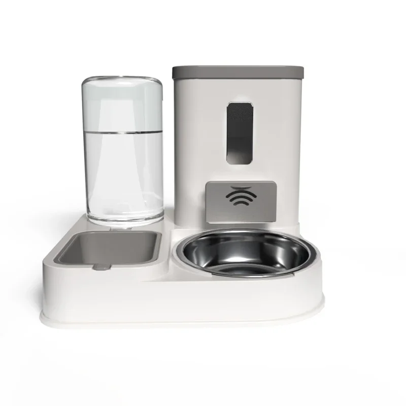 

Drinking Water Filtration, Upgrading Stainless Steel Bowl, Integrated Eating and Drinking Water