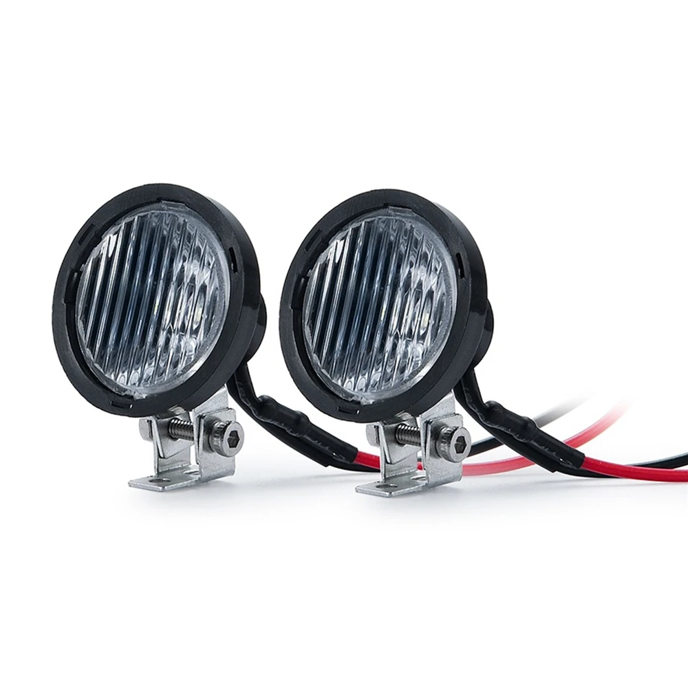 RC Car LED Lights Headlights Spotlight for 1/10 RC Crawler Traxxas TRX4 TRX6 Axial SCX10 90046 Wraith RR10 MST Redcat,B