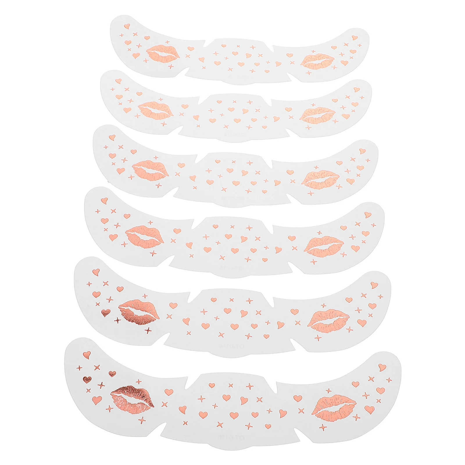 6 Sheets Temporary Freckles Glitter Face Tattoo Artistic Freckle Makeup Stickers Sparkle Freckles for Women