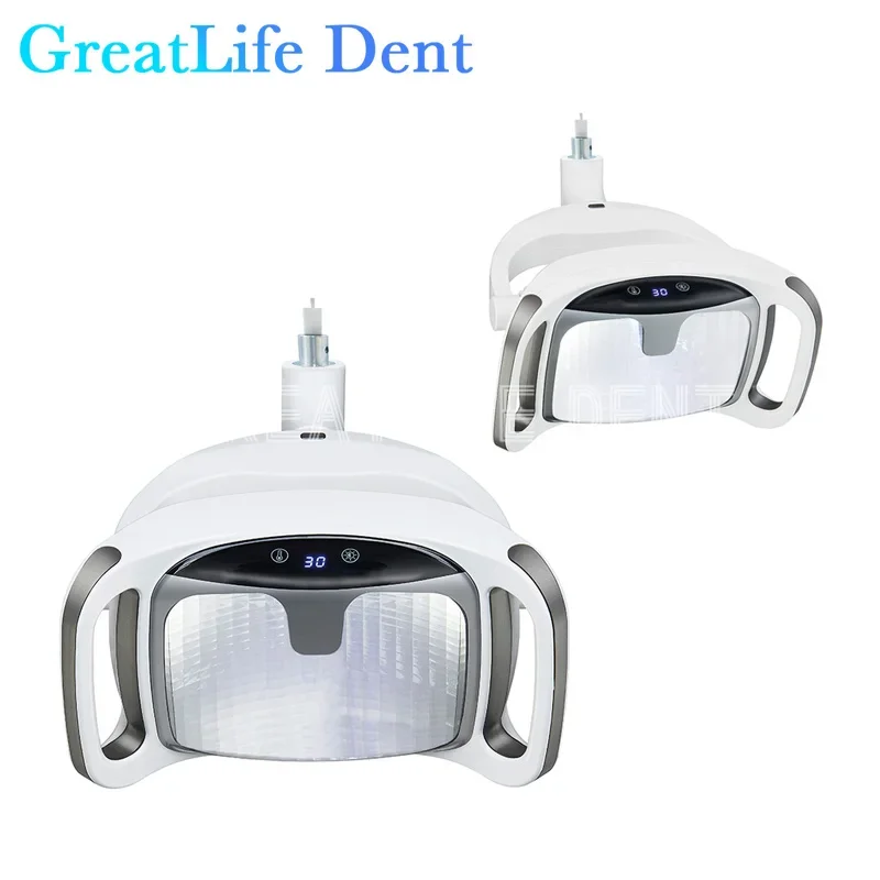 GreatLife Dent Dental Oral Surgery Shadowless Lamp Reflector Shadowless Surgical Light For Dentist Chair Induction LED Light