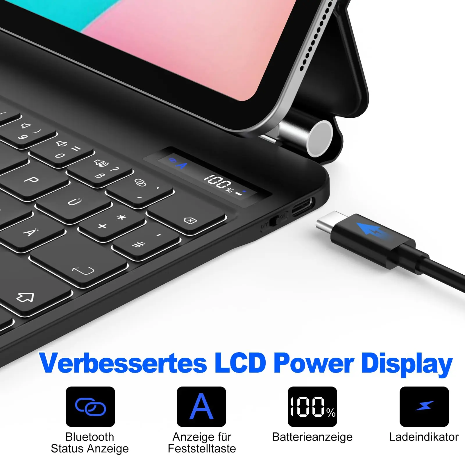 Magic Keyboard for iPad iPad Pro 11 inch 2024 M4 case for iPad Pro 11 Air 4 Air 5 10.9 for iPad 10th generation case 아이패드 케이스