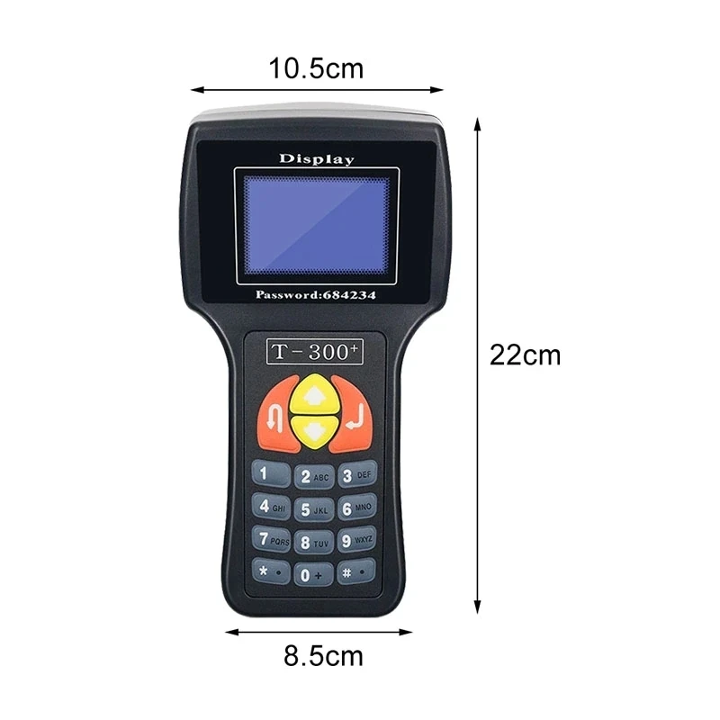 Newest T-300 V21.9 Professional T Code Auto Key Programmer T300 T-CODE English or Spanish Blue Black Cars T-300 Auto Transponder