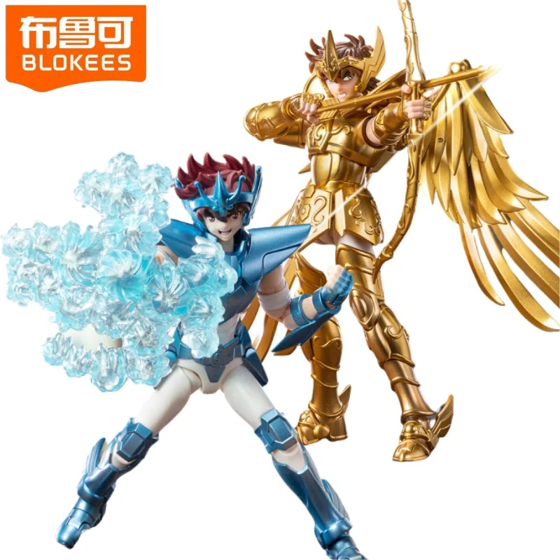 

Blokees Saint Seiya Champion Class Sagittarius Aiolos Pegasus Seiya Anime Model Action Figure Assemble Toys Gifts Hot