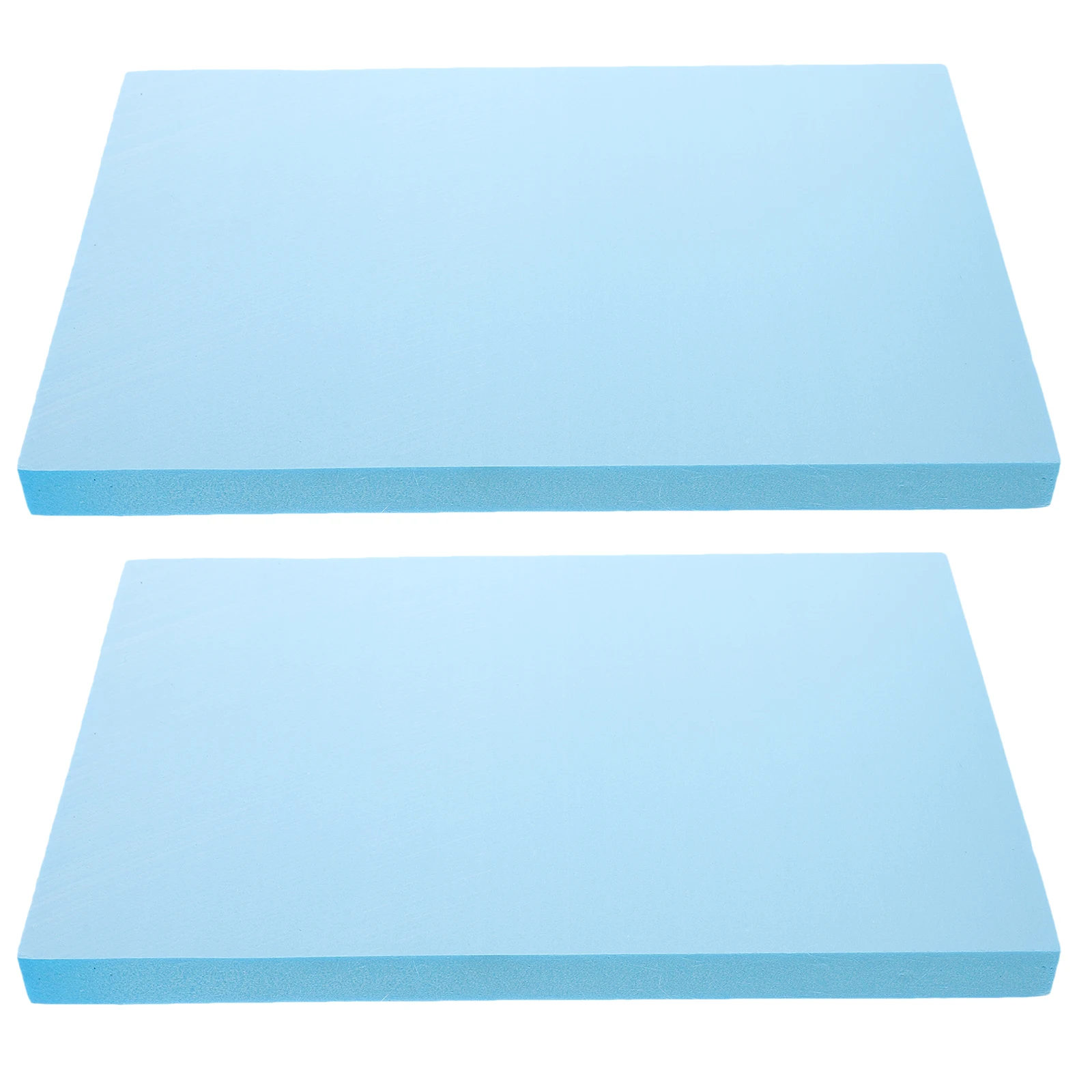 

2 Pcs High-density Foam Board Sponge Lining for Packaging Packing Materials Fragile Items Product Pu Car Sound Insulation