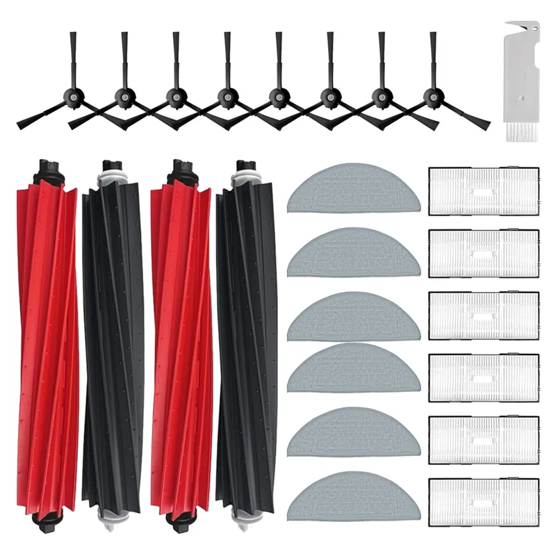 9M-комплект запасных частей, аксессуары для Roborock S8/S8 +/S8 Pro Ultra, комплект аксессуаров для робота-пылесоса, инструмент для чистки