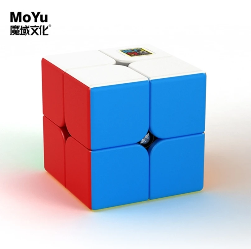 Moyu 2x2x2 Cube 3x3x3 Speed Cube 5.6 cm Professional Magic Cube 2x2x2 Cubo magic Puzzle Game cube Moyu cube Zabawki edukacyjne