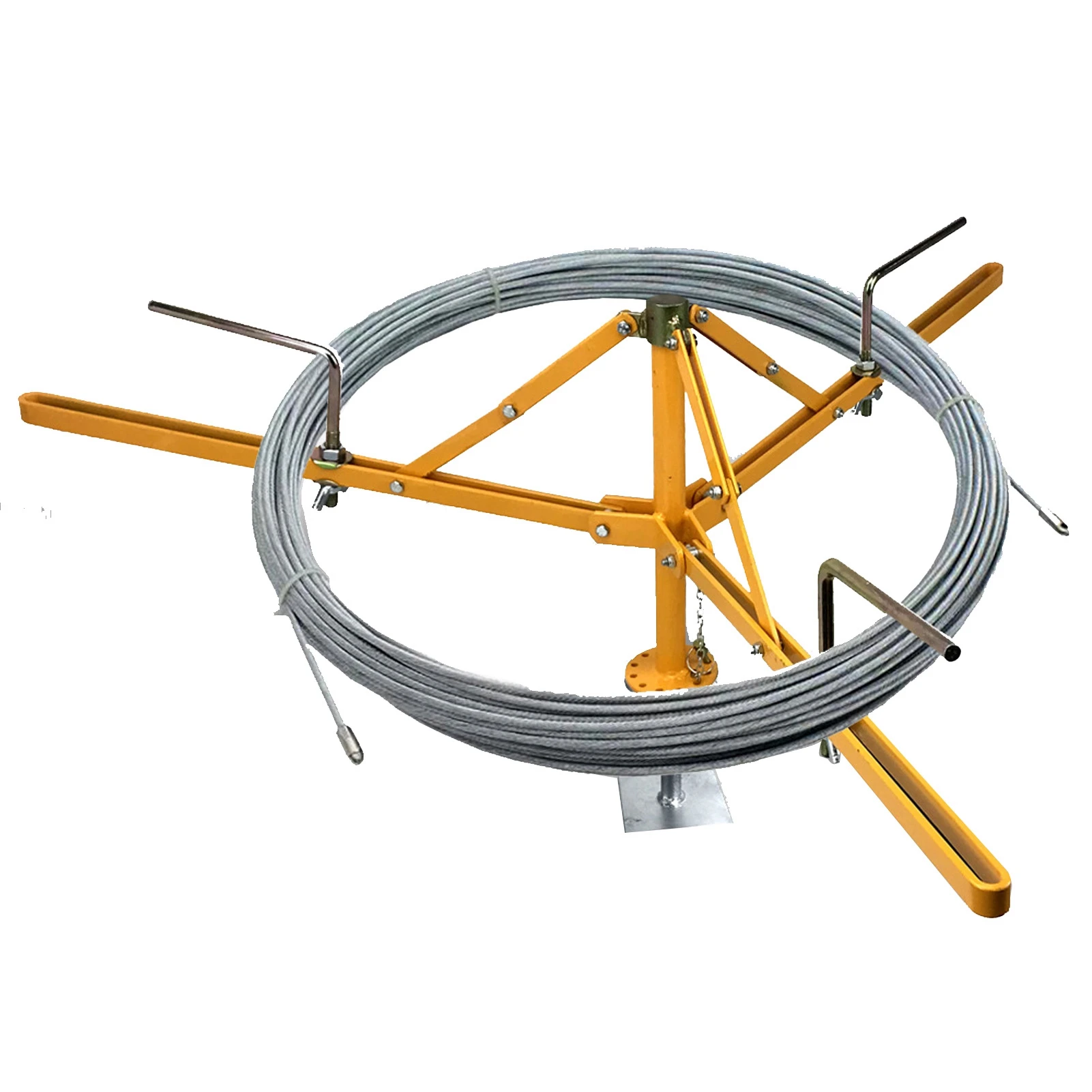 Jenny Fence Wire De Reeler Adjustable Heavy Duty Fence Wire Dispenser Distributor with Anti Overspeed Device