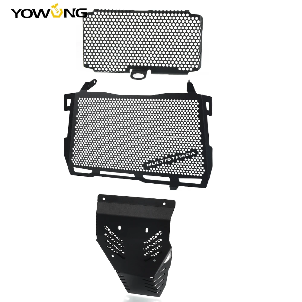 For Ducati Multistrada 1200 Pikes Peak 1200S D air  Radiator Cover Grill Oil Cooler Guard Protective Motorcycle Accessories