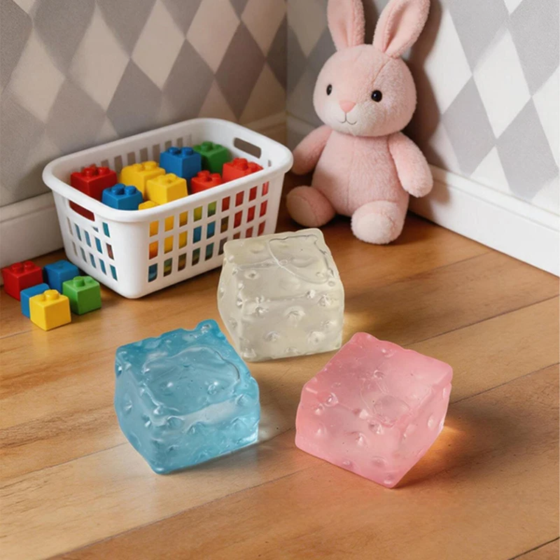 Maltose Squishy Toys Anti Stress Sensory Fidget Toy Soft Stress Ball Transparent Slow-rebound Decompression Toy Gifts for Adults