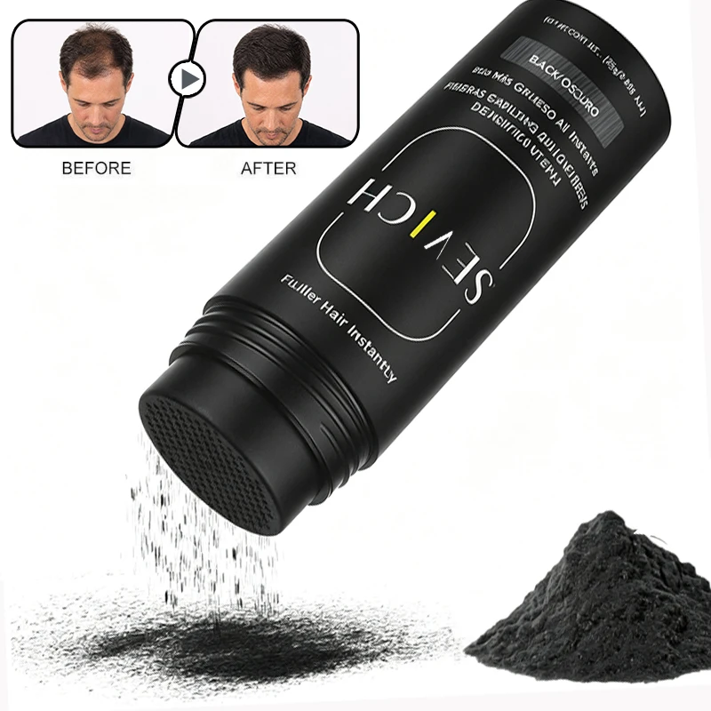 Hair Volumizing Fiber Powders Unisex Adult Hair Thickening Fiber Powder for Instantly Dense Hair Covers Hairline Thinning Areas