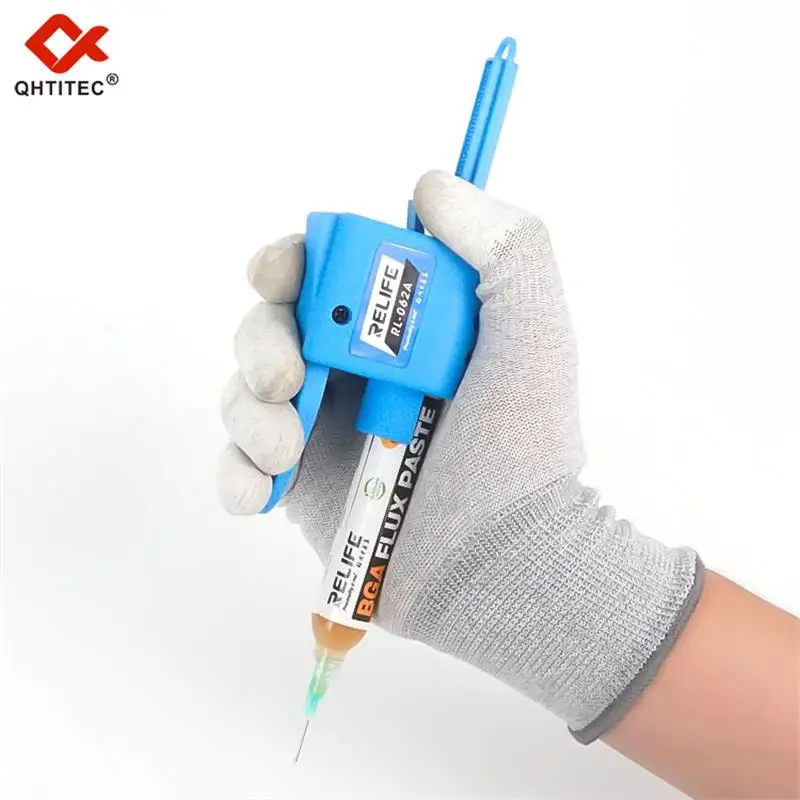 10ml Dispenser Glue Gun Plastic Manual Single Tube Handle Tools Hot Melt Adhesive Dispenser Glue Gun for Pressing Squeezing