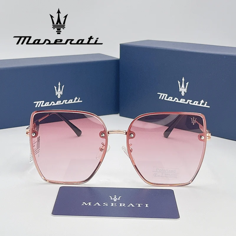 MASERATI Car High End Glasses For Maserati Ghibli Quattroporte Levante Grecale GranTurismo GranCabrio UV400 Driver Sunglasses