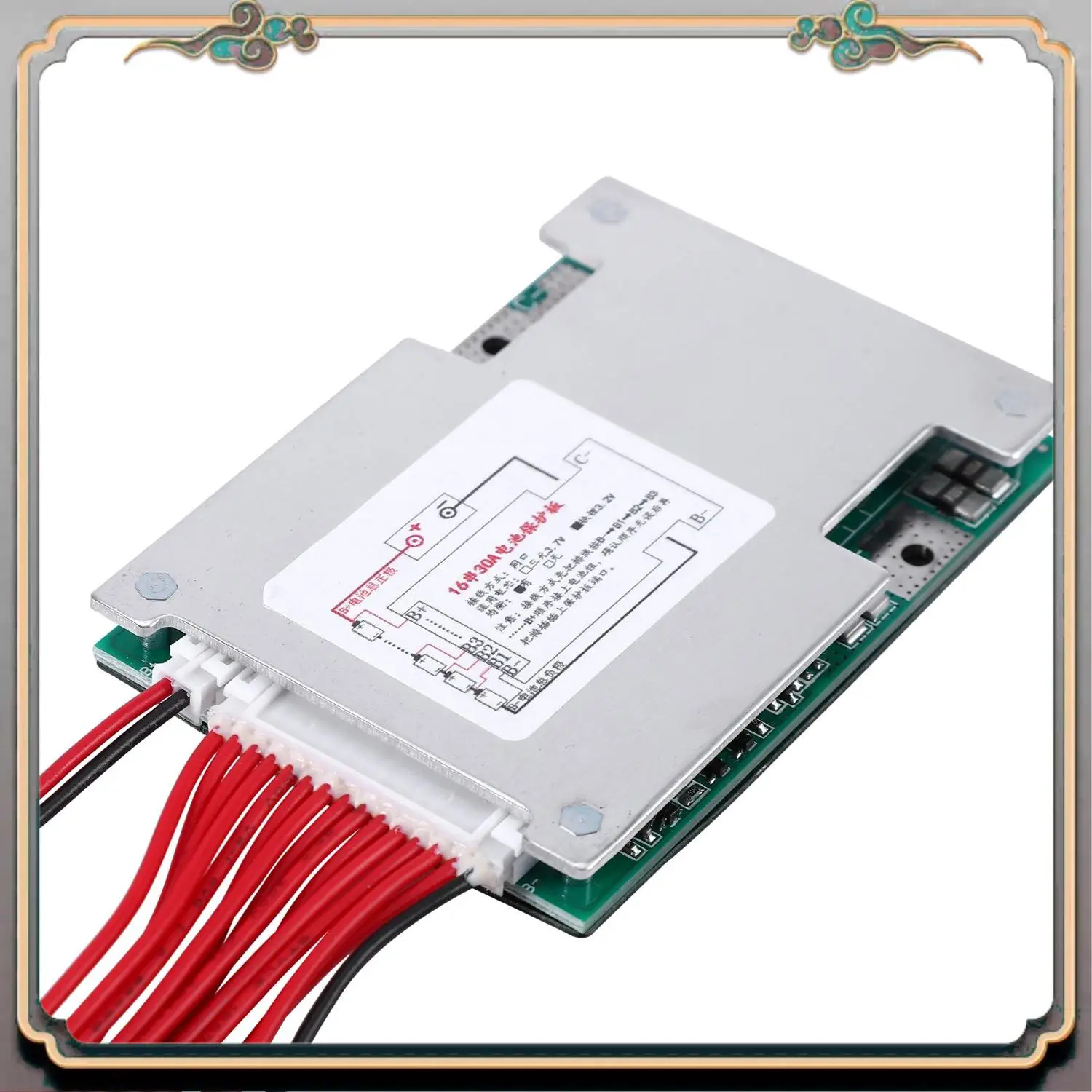 

MQBH-2 шт. защитная плата Lifepo4 Bms 3,2 В со сбалансированным инвертором Ups, пакеты хранения энергии 4S 12 В 100 А и 16S 48 В 30 А