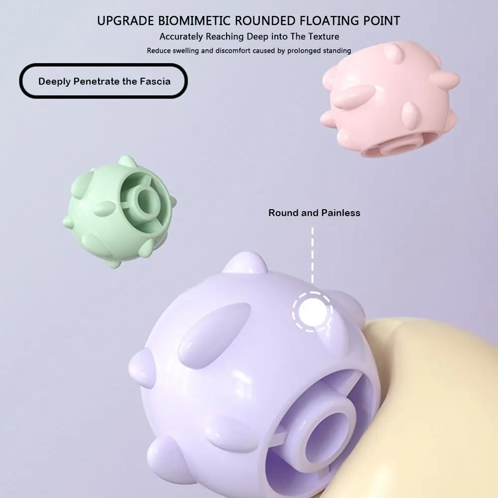 Masseur de pieds réflexologie à Point de déclenchement, favorise la Circulation sanguine, soulagement de la douleur des pieds, rouleau de massage, soins pour améliorer le sommeil