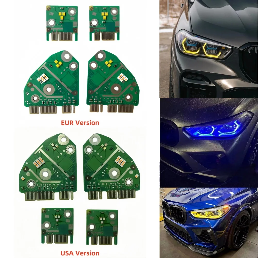 

DRL Chips Daylight Board For BMW X5 X6 G05 G06 2018-2022 Laser Headlight Angel Eyes Daytime Running Light LED Module 63119477987