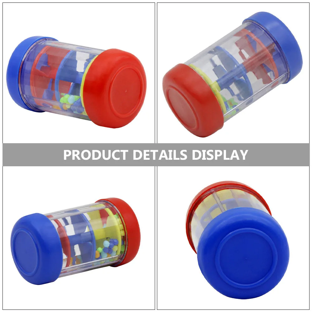 1 قطعة صانع المطر التعليمي المبكر الموسيقية الدورية قطرة المطر أداة الصوت البصرية التدريب السمعي اللعب المطر صانع المطر #4