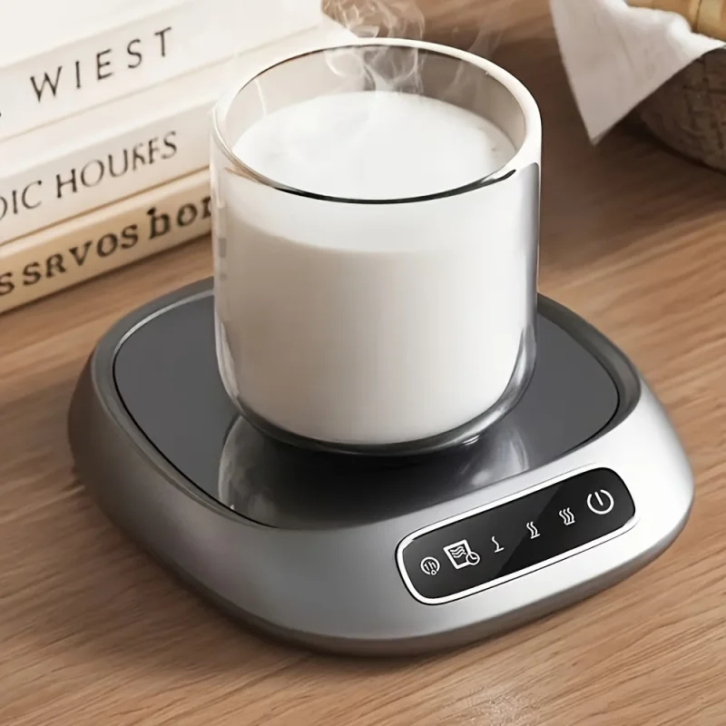 Smart Cup Mat/Constant Temperature Touch Screen/3-Level Adjustment/Office Home Heating/Desktop Insulation/All-Season Use