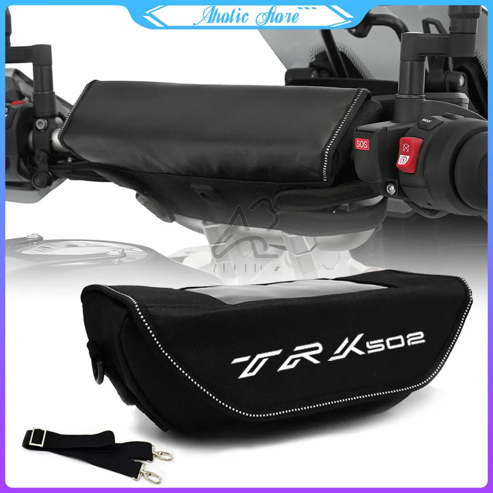 Motorcycle Waterproof And Dustproof Handlebar Storage Bag  For Benelli TRK502 TRK 502 Trail TRK trk 502