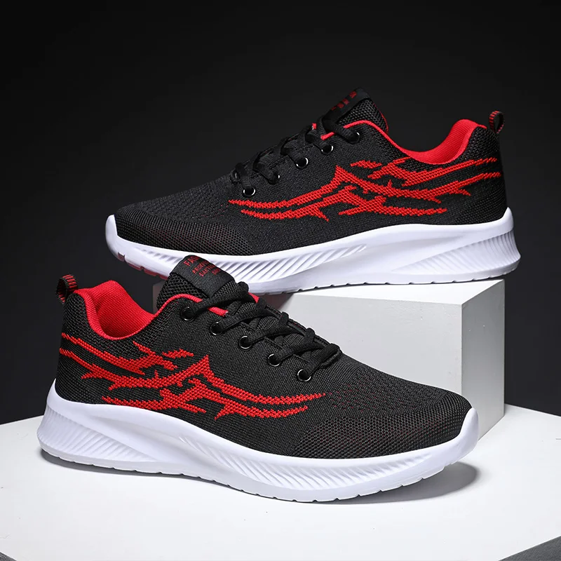 

Мужские кроссовки для бега, новинка 2025, легкая противоскользящая модная повседневная уличная удобная спортивная обувь для повседневных поездок на работу для мужчин
