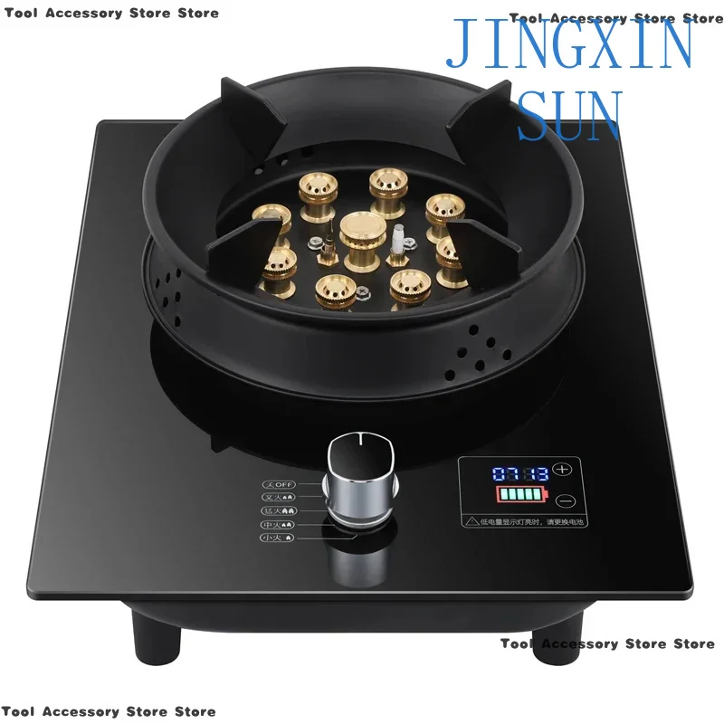.0KW Fierce Fire Good Wife Single Household Desktop Windproof Embedded Monocular Gas Stove