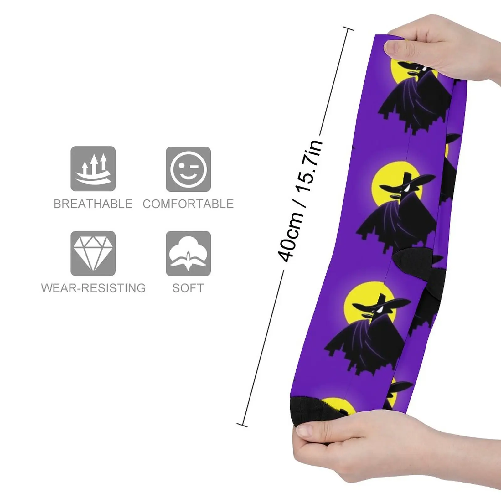 Let’s Get Dangerous! Socks cool socks MEN FASHION long socks man custom socks