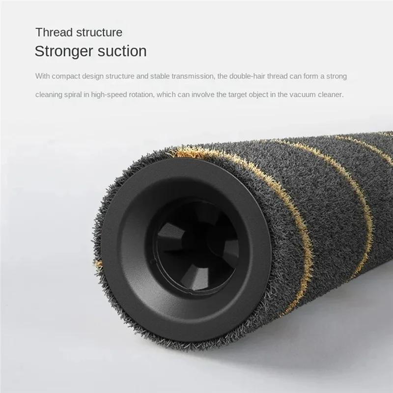 لماذا-For Dreame V10S&V11GT&V12S&V16 Series &V15 Series & Z10 مكنسة كهربائية ملحقات فرشاة دوارة مخملية ناعمة