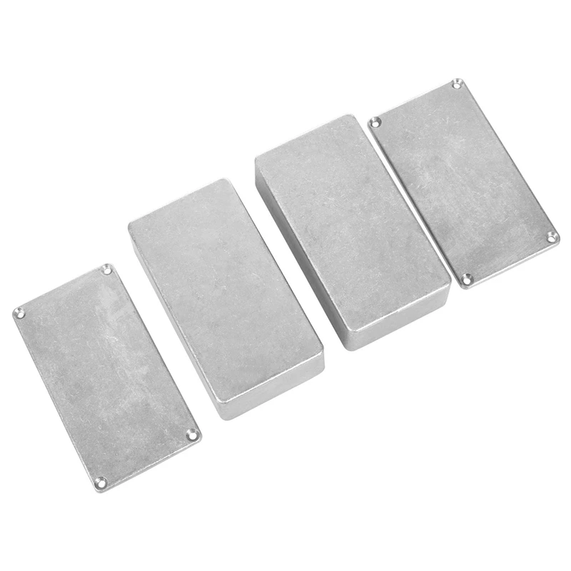 8Pcs 125B/1590N1 Aluminum Case Guitar Stompbox&Pedal Enclosure For Guitar Effect Pedal Project