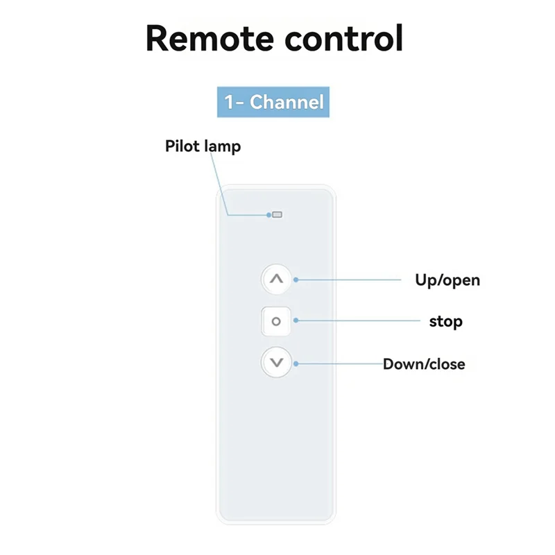 A003 الستائر المحرك الذكية التحكم الصوتي الأسطوانة الظل الستائر المحرك مع 1-Way التحكم عن بعد ل الرومانية ، العسل تويا زيجبي
