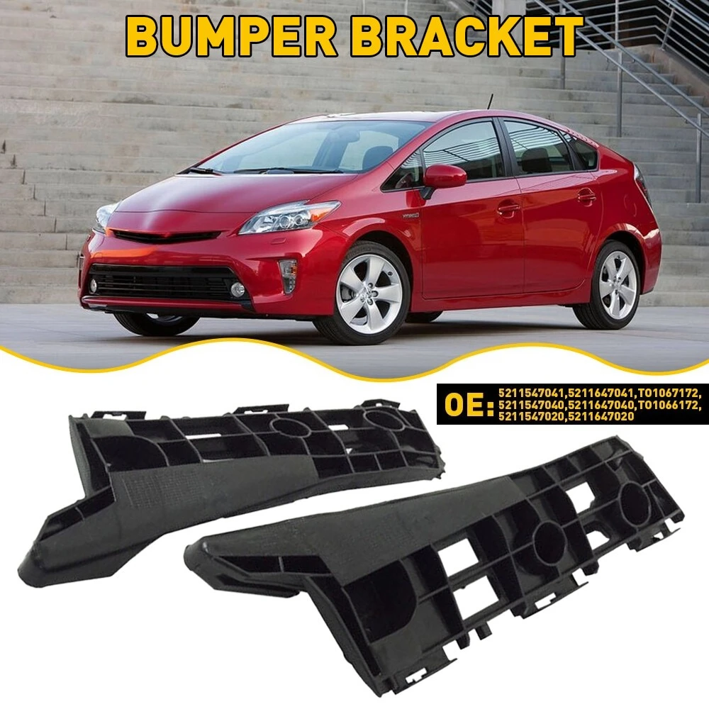 

Кронштейн бампера подходит для Toyota Prius 2010-2015 годов, передняя сторона водителя, левая и пассажира, правая сторона 5211547041, 5211647041